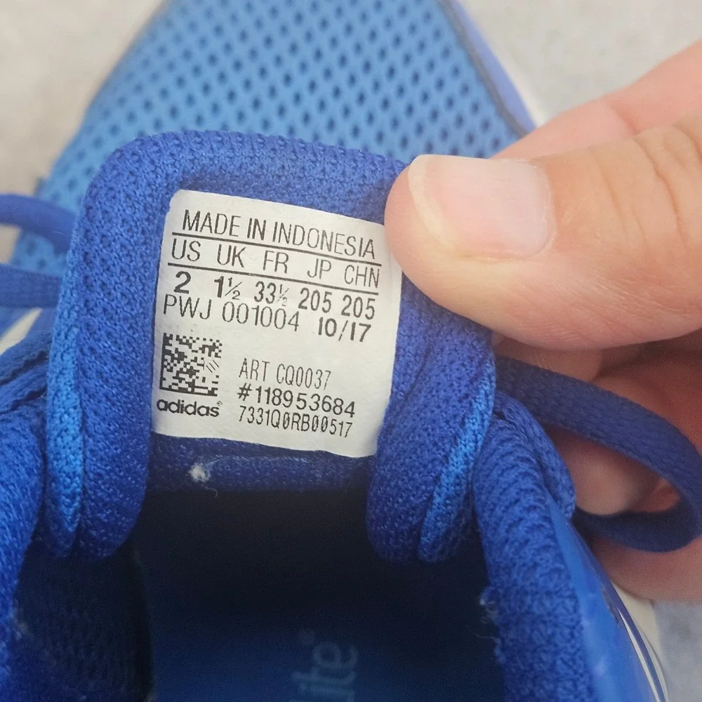 ADIDAS KIDS ALTASPORT | Blue White Running Shoes Sneakers Size 2